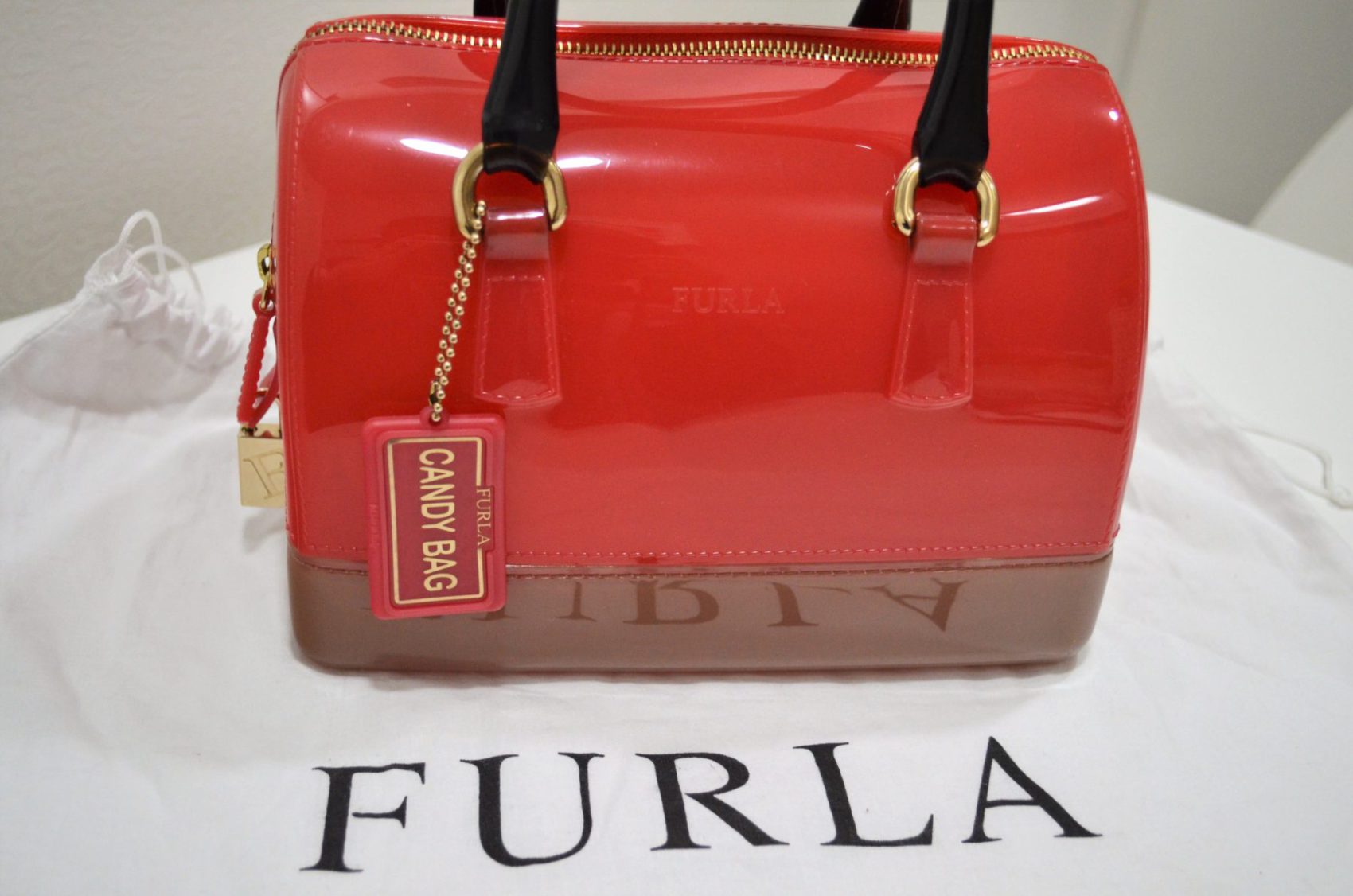 ブランド買取り：フルラ FURLA キャンディバッグ～名古屋市中川区より